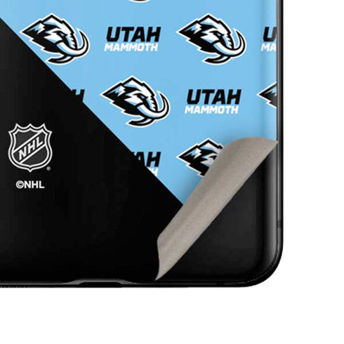 NHL Utah Mammoth Logo Pattern Galaxy Z Flip Skin