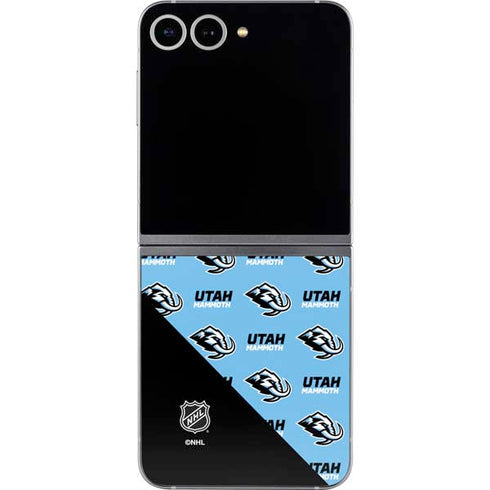 NHL Utah Mammoth Logo Pattern Galaxy Z Flip6 Skin