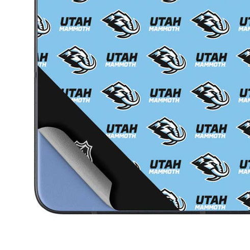 NHL Utah Mammoth Logo Pattern Galaxy Z Fold5 5G Skin