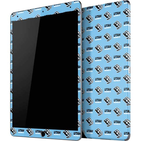 NHL Utah Mammoth Logo Pattern iPad Skins