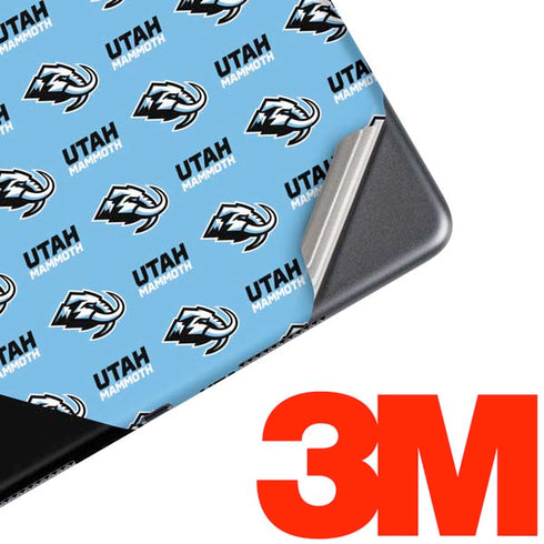 NHL Utah Mammoth Logo Pattern iPad Skins