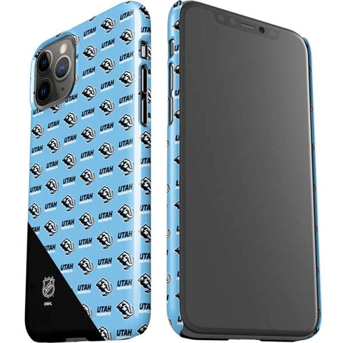 NHL Utah Mammoth Logo Pattern iPhone 11 Pro Lite Case