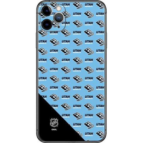 NHL Utah Mammoth Logo Pattern iPhone 11 Pro Max Skin