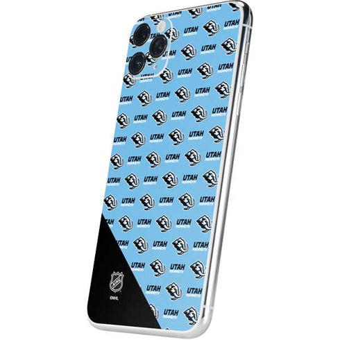 NHL Utah Mammoth Logo Pattern iPhone 11 Pro Max Skin