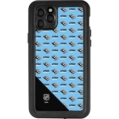 NHL Utah Mammoth Logo Pattern iPhone 11 Pro Max Waterproof Case