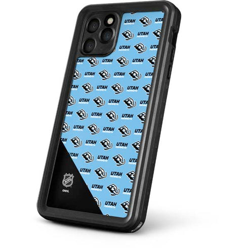 NHL Utah Mammoth Logo Pattern iPhone 11 Pro Max Waterproof Case