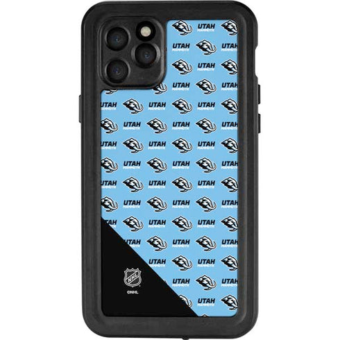 NHL Utah Mammoth Logo Pattern iPhone 11 Pro Waterproof Case