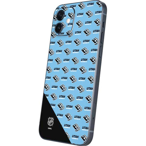 NHL Utah Mammoth Logo Pattern iPhone 12 Mini Skin