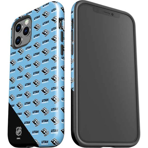 NHL Utah Mammoth Logo Pattern iPhone 12 Pro Max Impact Case