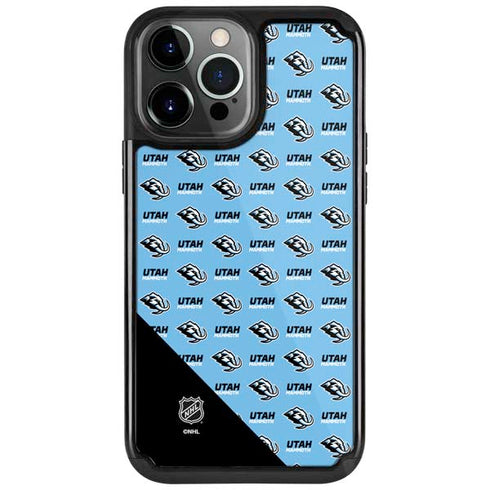 NHL Utah Mammoth Logo Pattern iPhone Cases