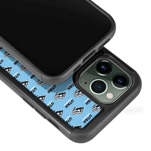 NHL Utah Mammoth Logo Pattern iPhone 13 Pro Cargo Case
