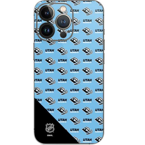 NHL Utah Mammoth Logo Pattern iPhone 13 Pro Skin