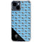 NHL Utah Mammoth Logo Pattern iPhone 14 Plus Clear Case