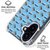 NHL Utah Mammoth Logo Pattern iPhone 16 Clear Case