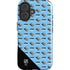 NHL Utah Mammoth Logo Pattern iPhone 16 Plus Magsafe Impact Case