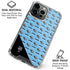 NHL Utah Mammoth Logo Pattern iPhone 16 Pro Max Clear Case