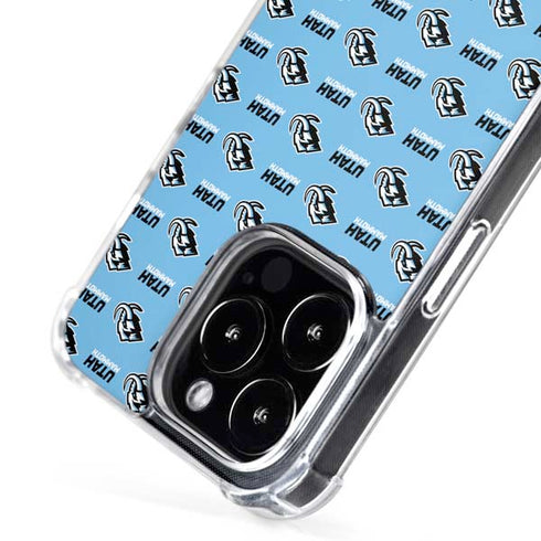 NHL Utah Mammoth Logo Pattern iPhone 16 Pro Max MagSafe Case