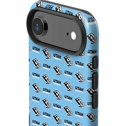 NHL Utah Mammoth Logo Pattern iPhone 17 Air Impact Case