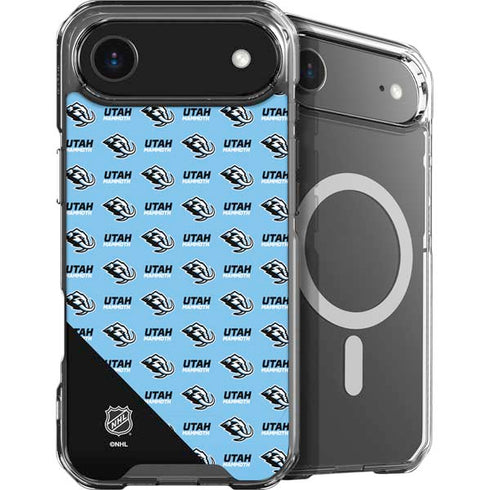 NHL Utah Mammoth Logo Pattern iPhone 17 Air MagSafe Case