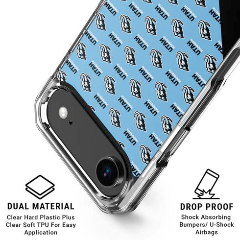 NHL Utah Mammoth Logo Pattern iPhone 17 Air MagSafe Case