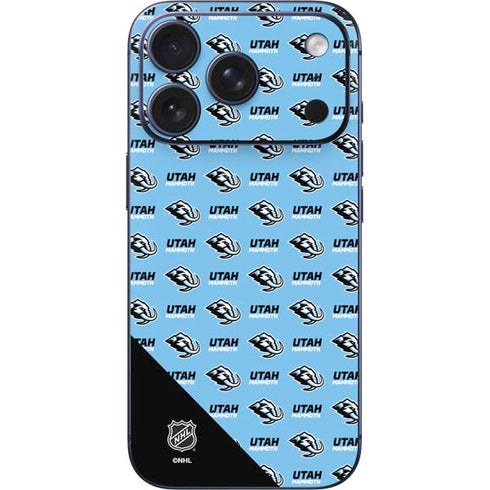 NHL Utah Mammoth Logo Pattern iPhone 17 Pro Skin
