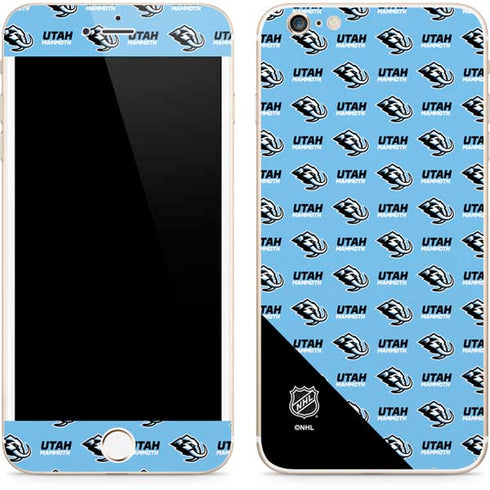 NHL Utah Mammoth Logo Pattern iPhone 6/6s Plus Skin