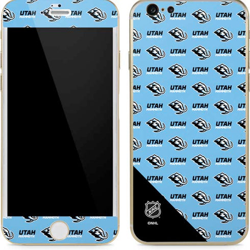 NHL Utah Mammoth Logo Pattern iPhone 6/6s Skin