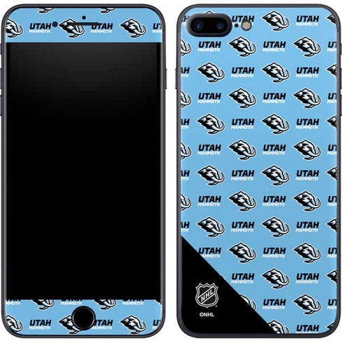 NHL Utah Mammoth Logo Pattern iPhone 7 Plus Skin