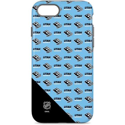 NHL Utah Mammoth Logo Pattern iPhone 7 Pro Case