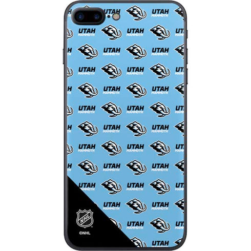 NHL Utah Mammoth Logo Pattern iPhone 8 Plus Skin