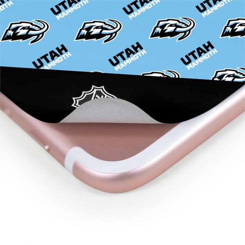 NHL Utah Mammoth Logo Pattern iPhone 8 Plus Skin