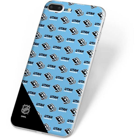 NHL Utah Mammoth Logo Pattern iPhone 8 Plus Skin