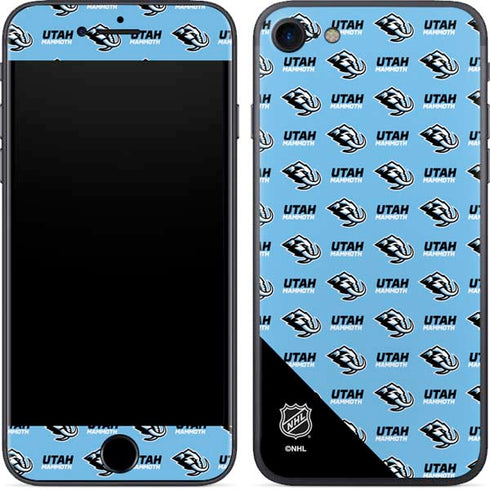 NHL Utah Mammoth Logo Pattern iPhone 8 Skin