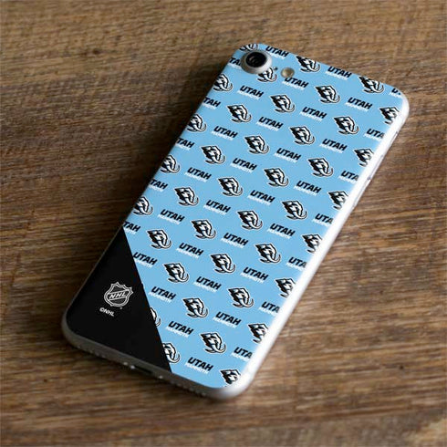 NHL Utah Mammoth Logo Pattern iPhone 8 Skin