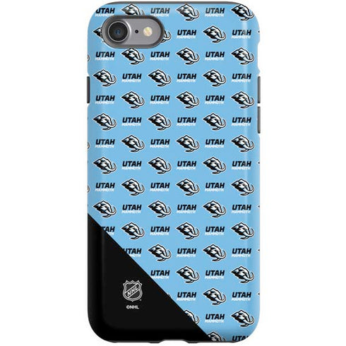 NHL Utah Mammoth Logo Pattern iPhone SE (2nd & 3rd Gen) Pro Case