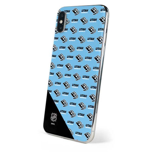 NHL Utah Mammoth Logo Pattern iPhone X Skin