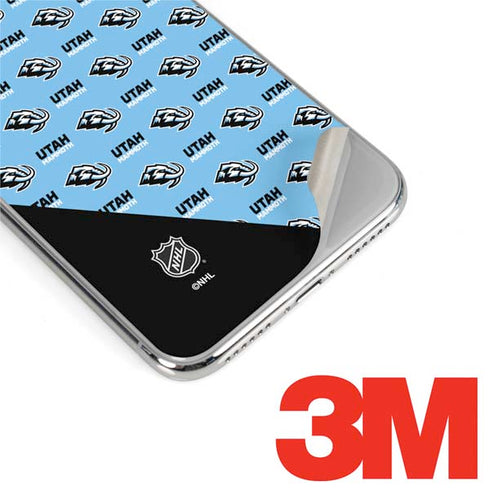 NHL Utah Mammoth Logo Pattern iPhone XR Skin