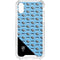 NHL Utah Mammoth Logo Pattern iPhone XS Clear Case