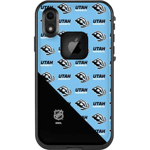 NHL Utah Mammoth Logo Pattern LifeProof Fre iPhone Skin