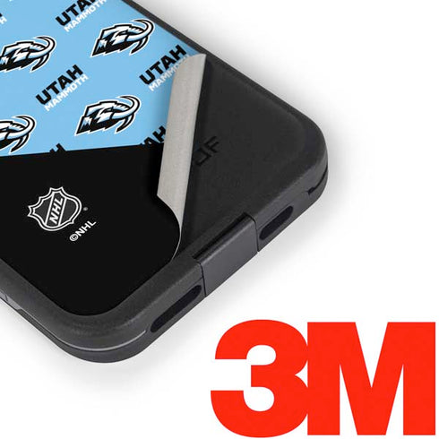 NHL Utah Mammoth Logo Pattern LifeProof Fre iPhone Skin