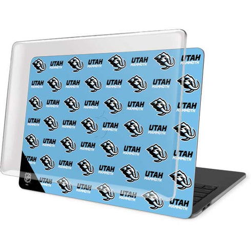 NHL Utah Mammoth Logo Pattern MacBook Pro 13in (2020) Case plus Skin
