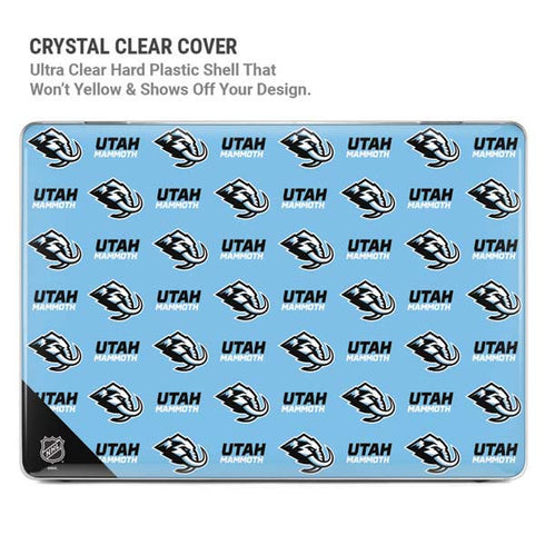 NHL Utah Mammoth Logo Pattern MacBook Pro 14in (2021-24) Case plus Skin