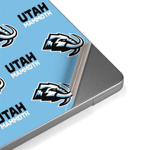 NHL Utah Mammoth Logo Pattern MacBook Pro 14in (2021-24) Skin