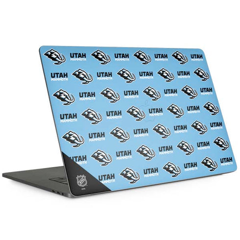 NHL Utah Mammoth Logo Pattern Apple MacBook Pro 15-inch Skin