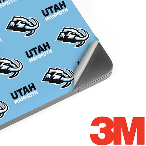 NHL Utah Mammoth Logo Pattern Apple MacBook Pro 15-inch Skin
