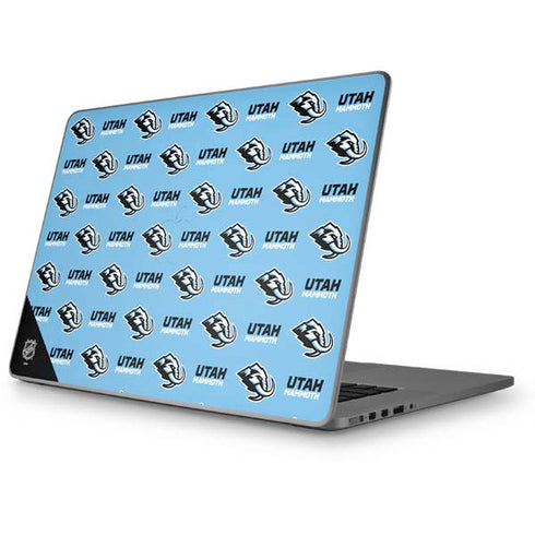 NHL Utah Mammoth Logo Pattern Apple MacBook Pro 17-inch Skin