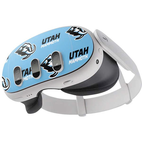 NHL Utah Mammoth Logo Pattern Meta Quest 3 Skin