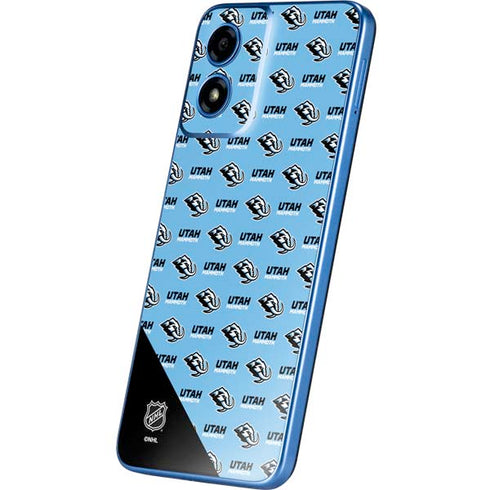 NHL Utah Mammoth Logo Pattern Moto G Play 4G (2024) Skin