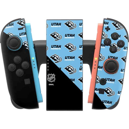 NHL Utah Mammoth Logo Pattern Nintendo Switch 2 (2025) Joy-Con Controller Skin