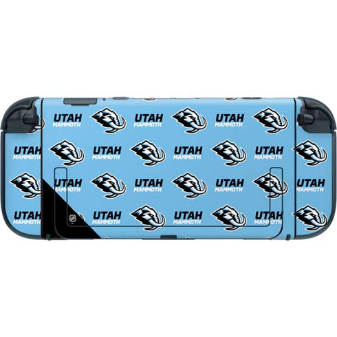 NHL Utah Mammoth Logo Pattern Nintendo Switch 2 (2025) with Joy-Con Skin